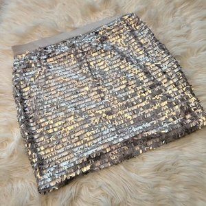Joe Fresh Holiday Sequin Skirt sz S